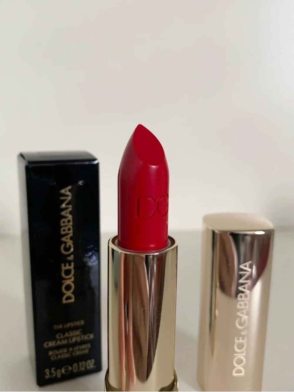 Dolce & Gabbana Devil red lipstick